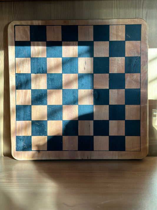 Wooden chess board