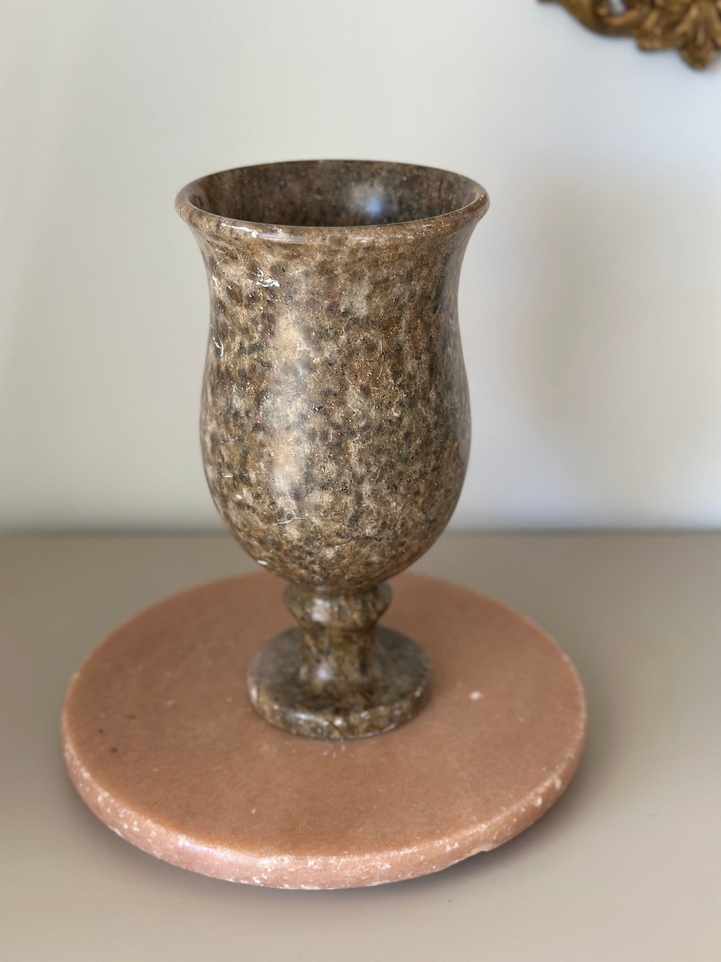 Vintage marble vase