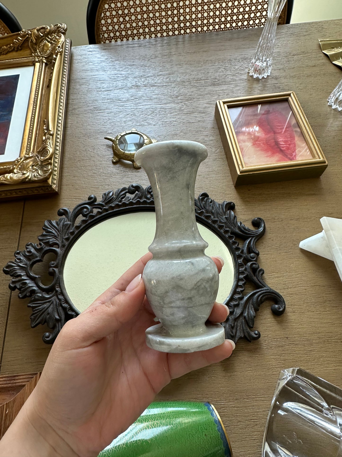 Mini marble vase