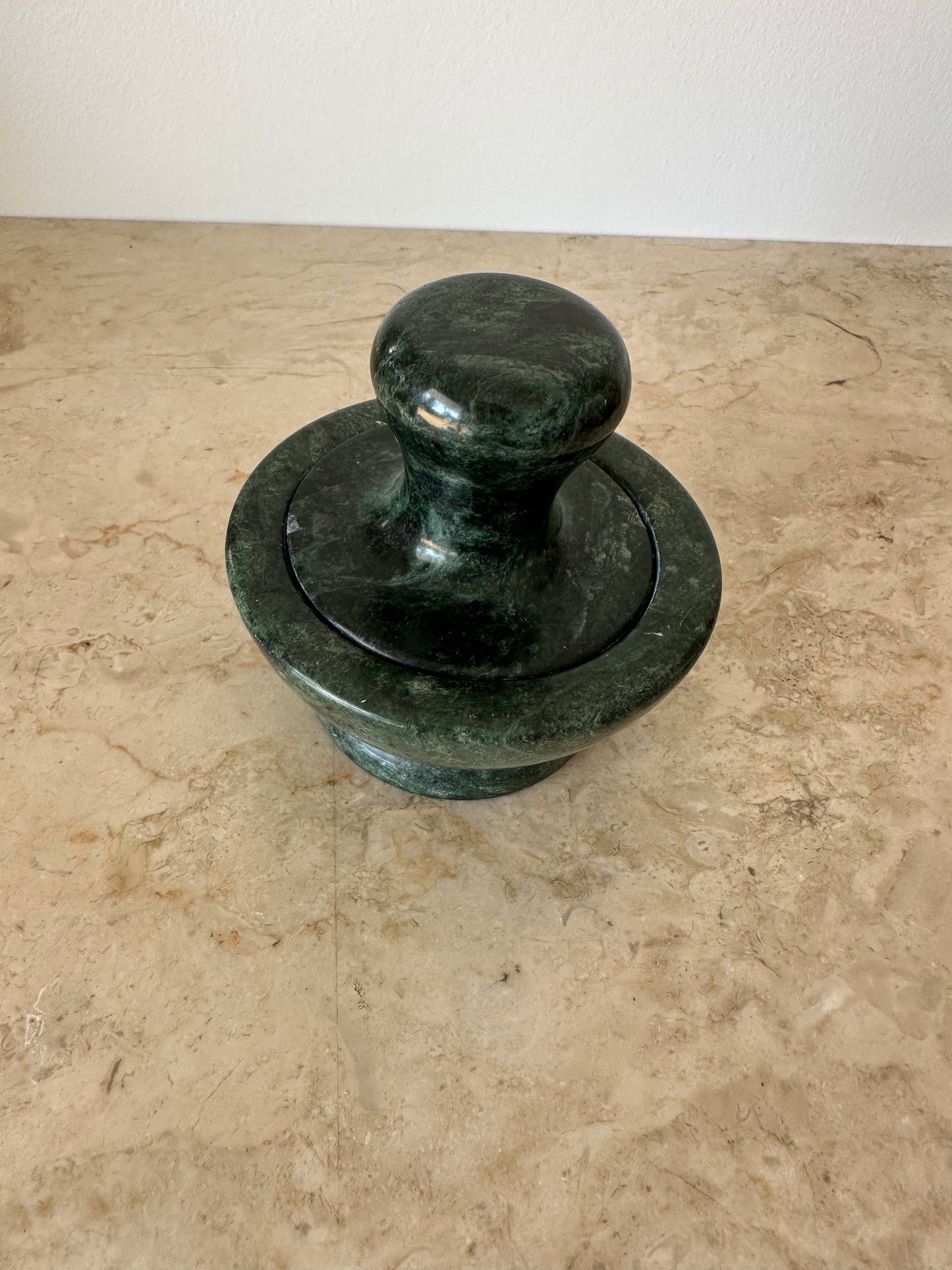 Vintage marble mortar