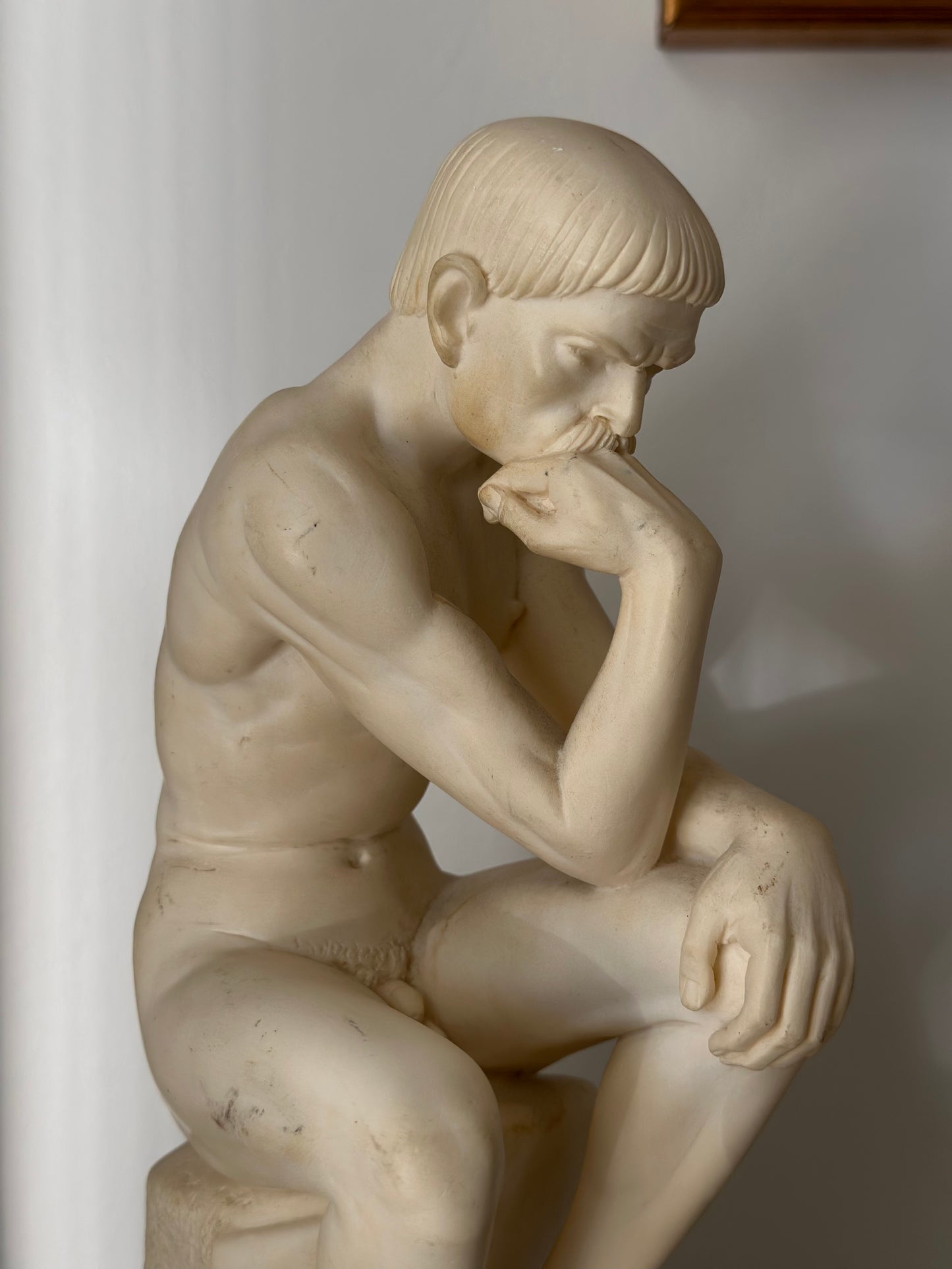 The thinker statue