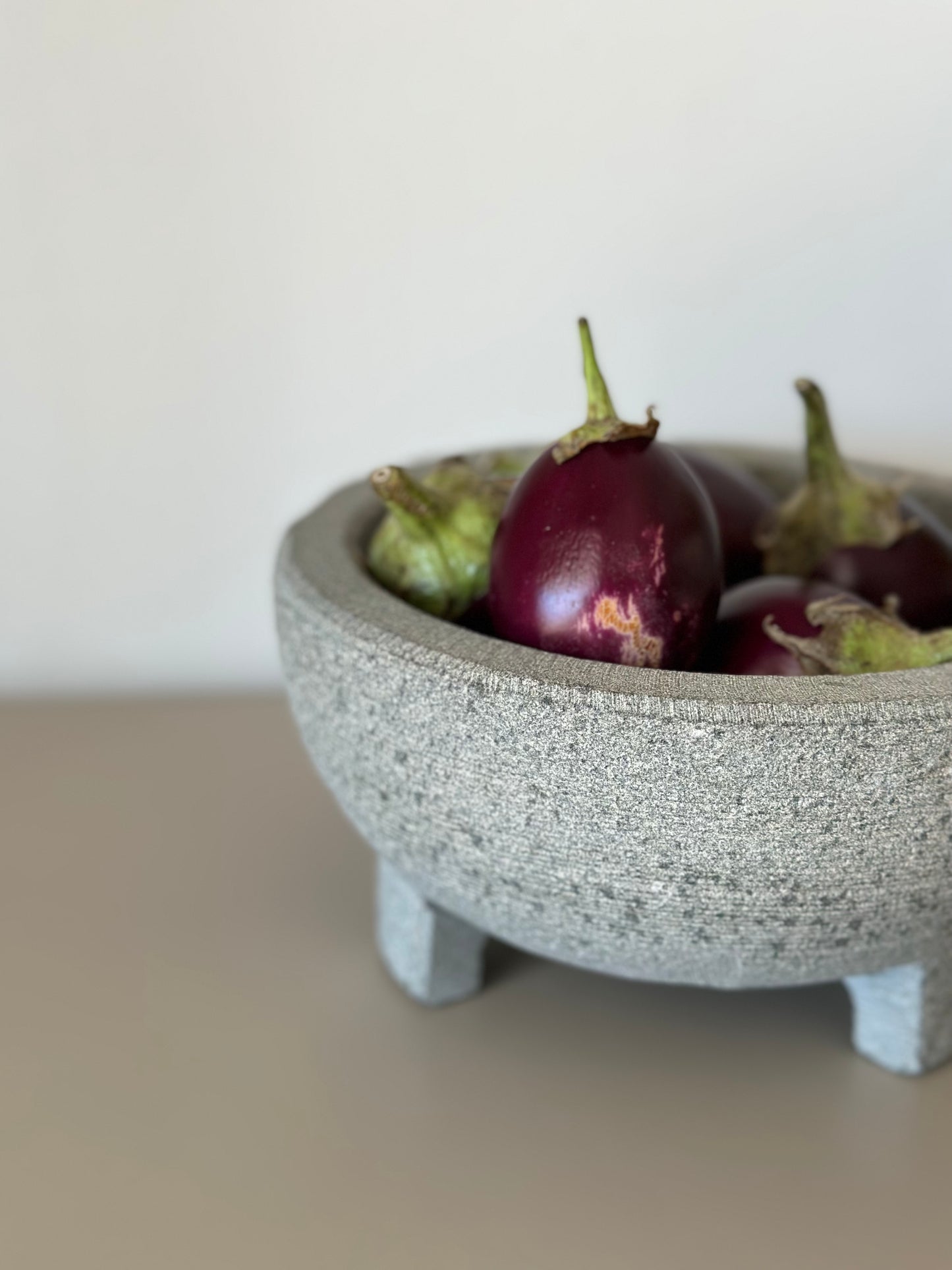 Large concrete bowl