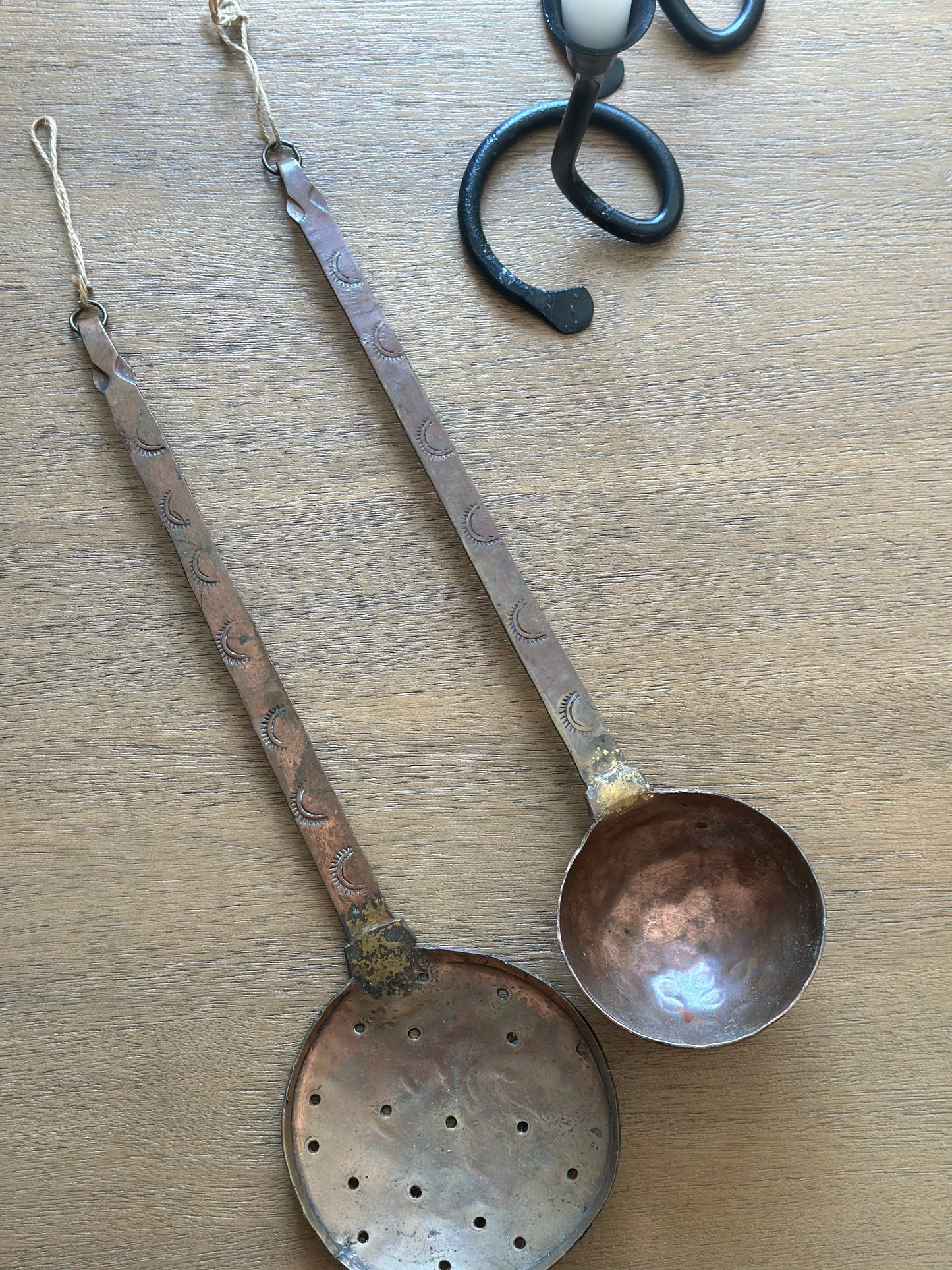 Vintage skimmer and Ladle