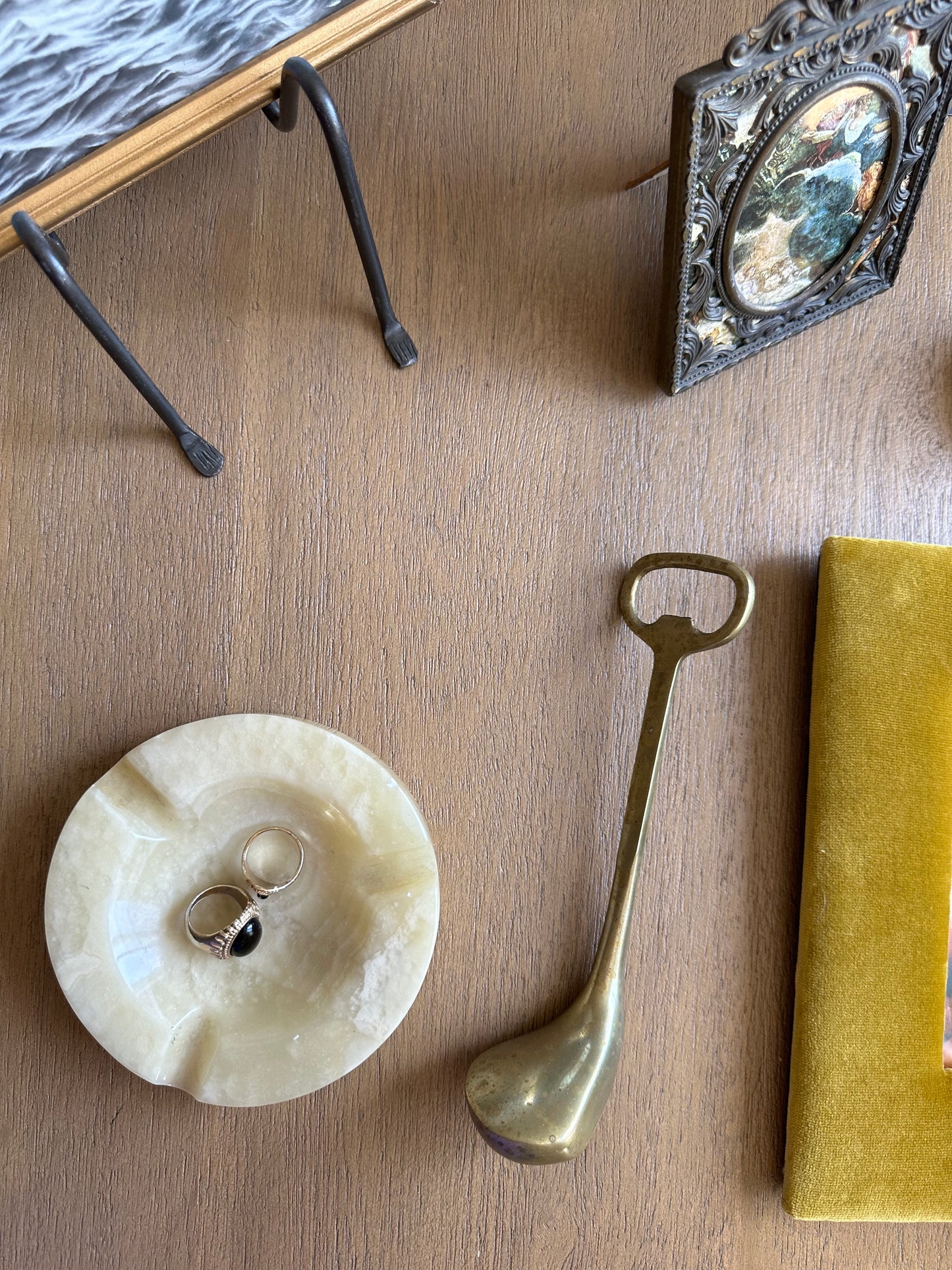 Vintage brass bottle opener