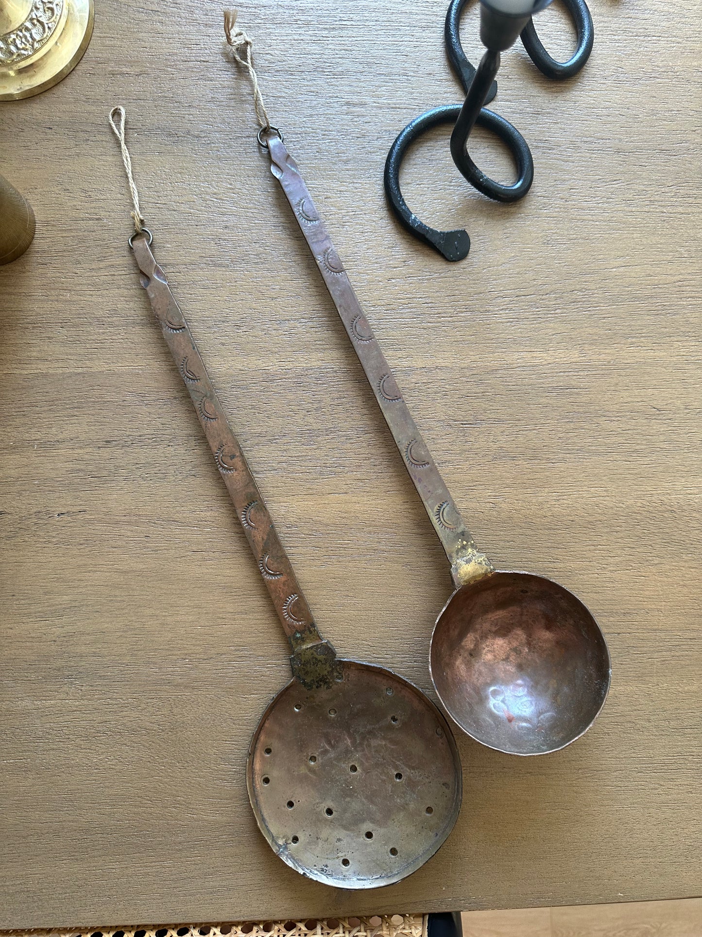 Vintage skimmer and Ladle