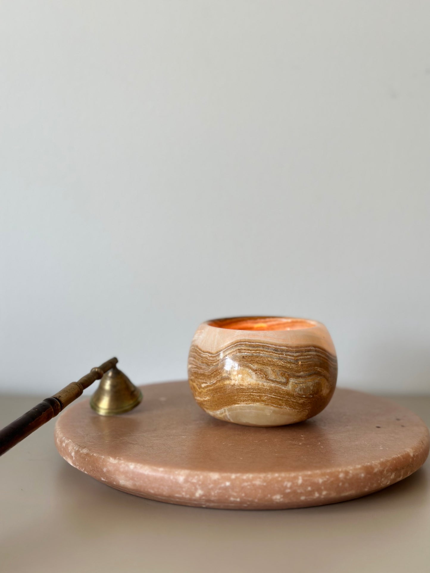 Vintage onyx bowl