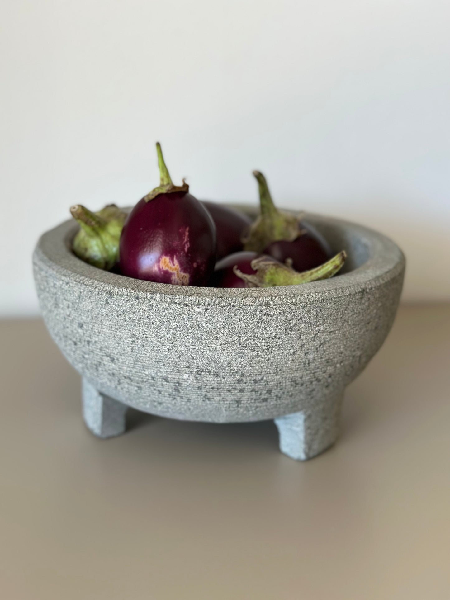 Large concrete bowl