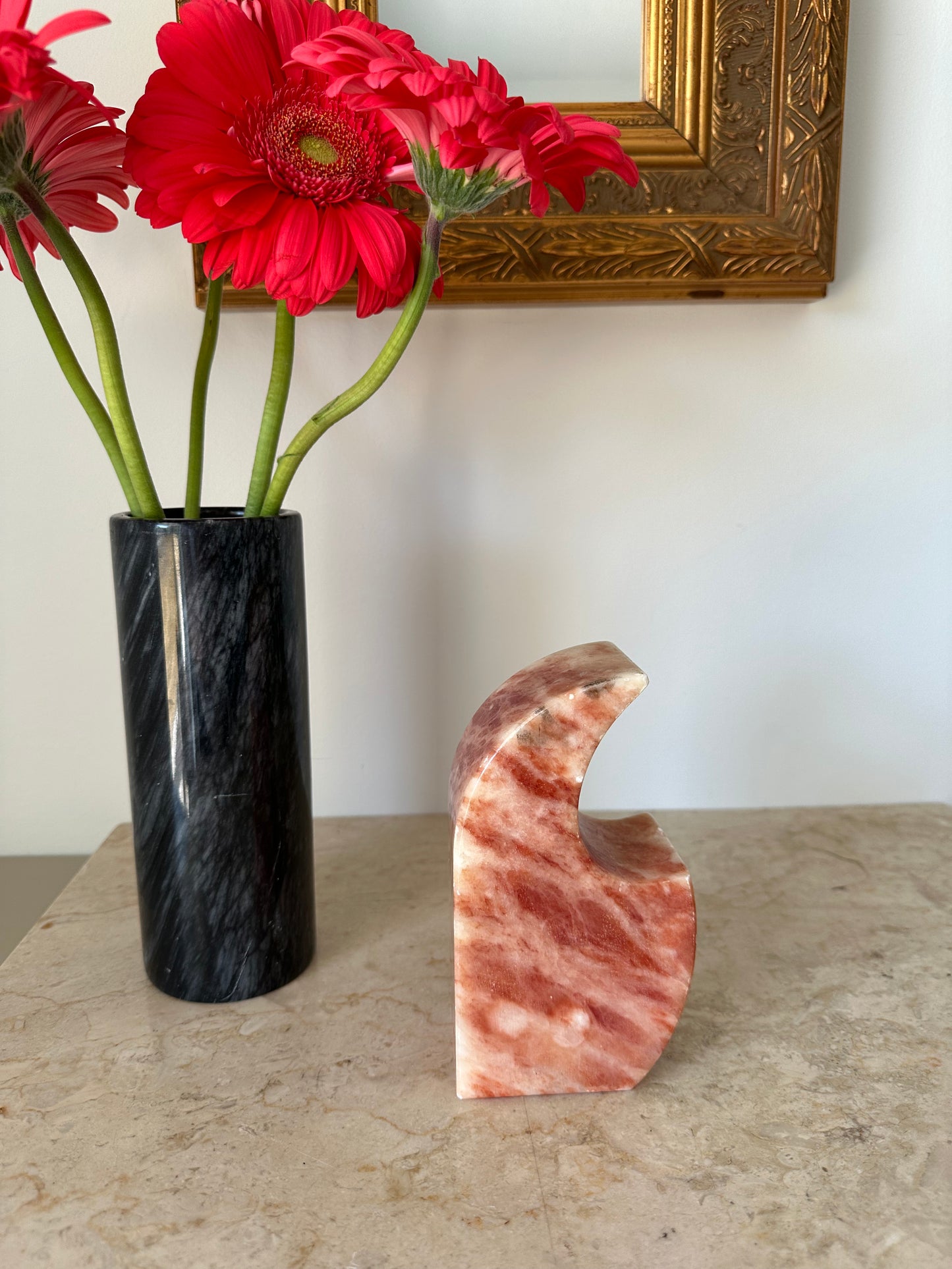 Vintage marble bookend