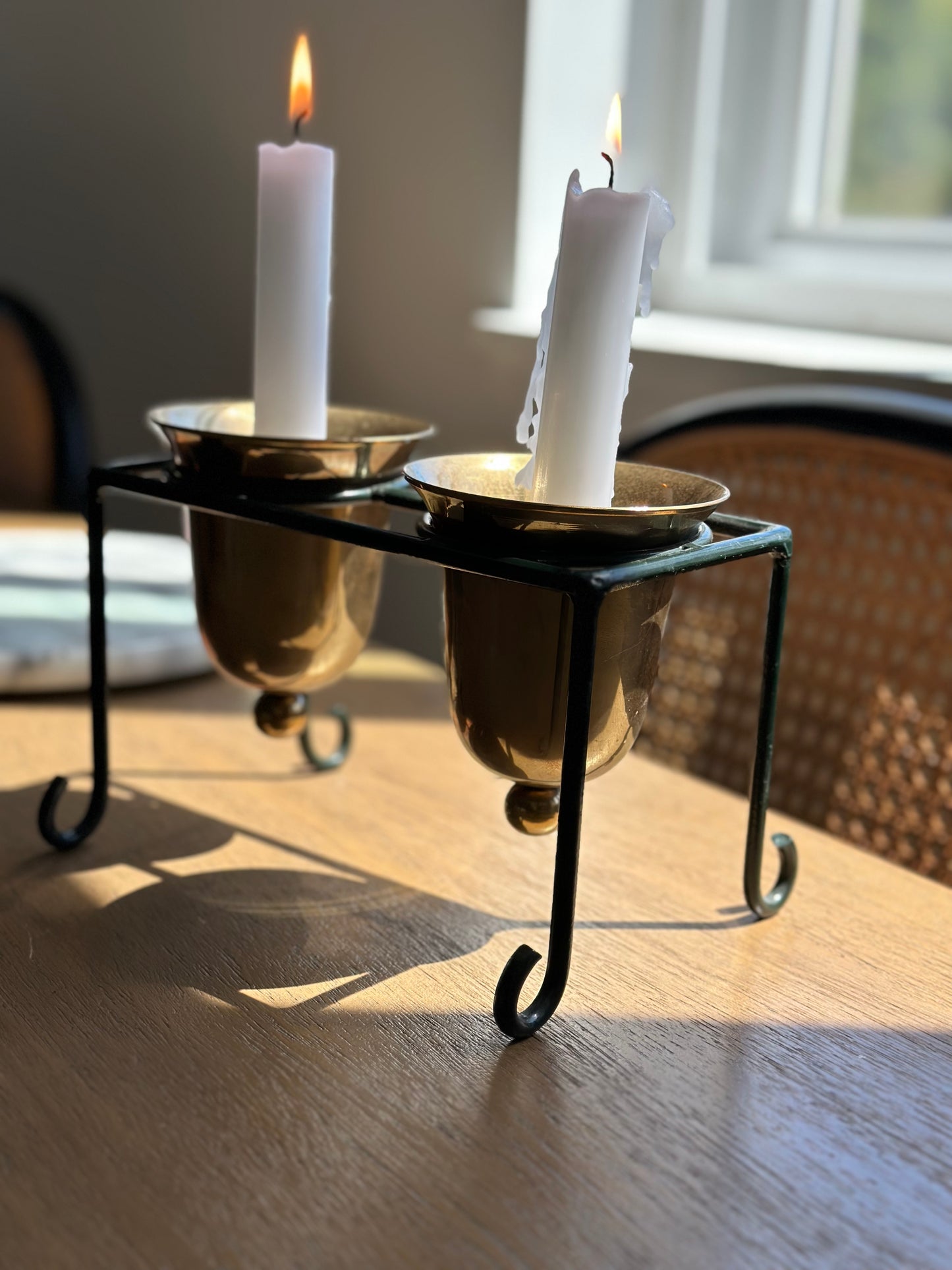 Vintage candleholder on stand