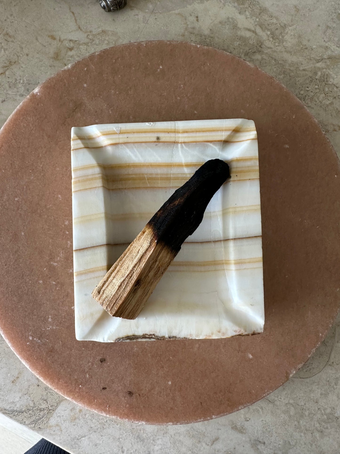 Vintage onyx catchall