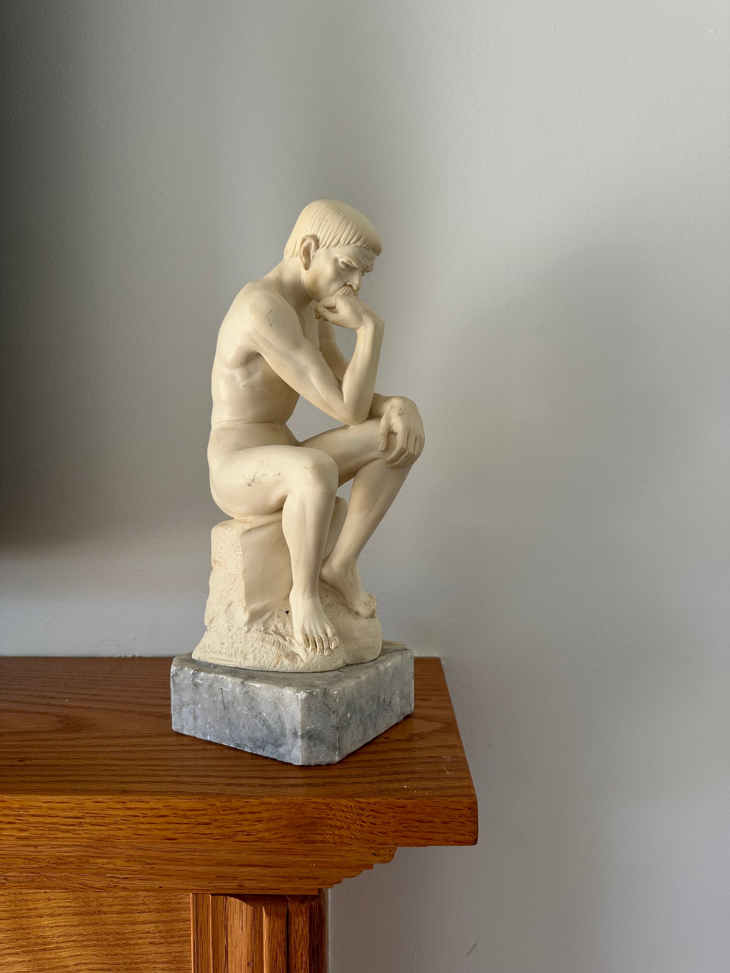 The thinker statue