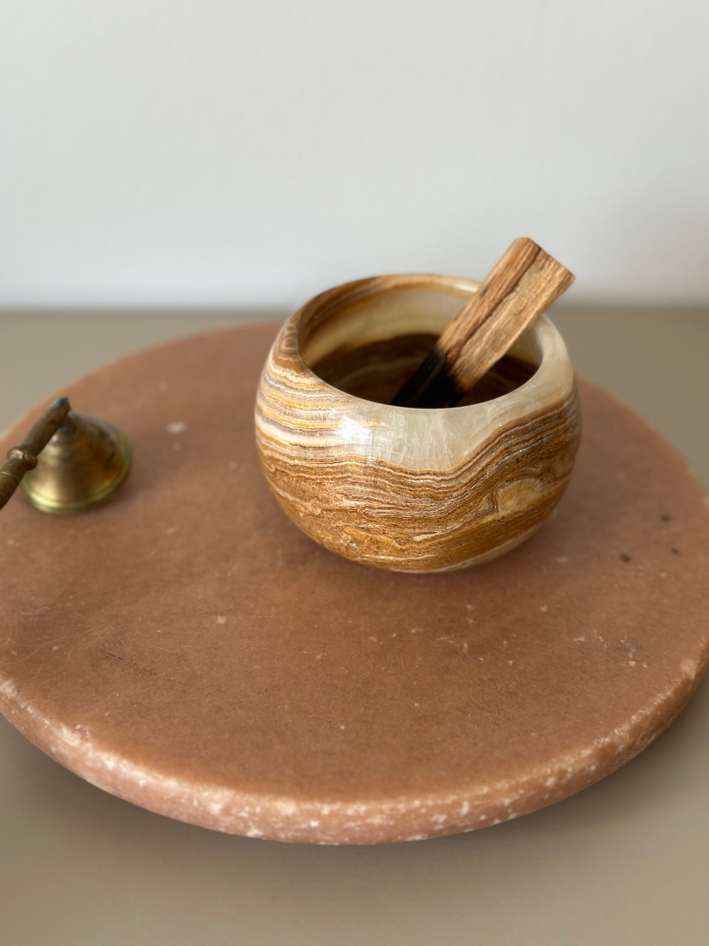 Vintage onyx bowl