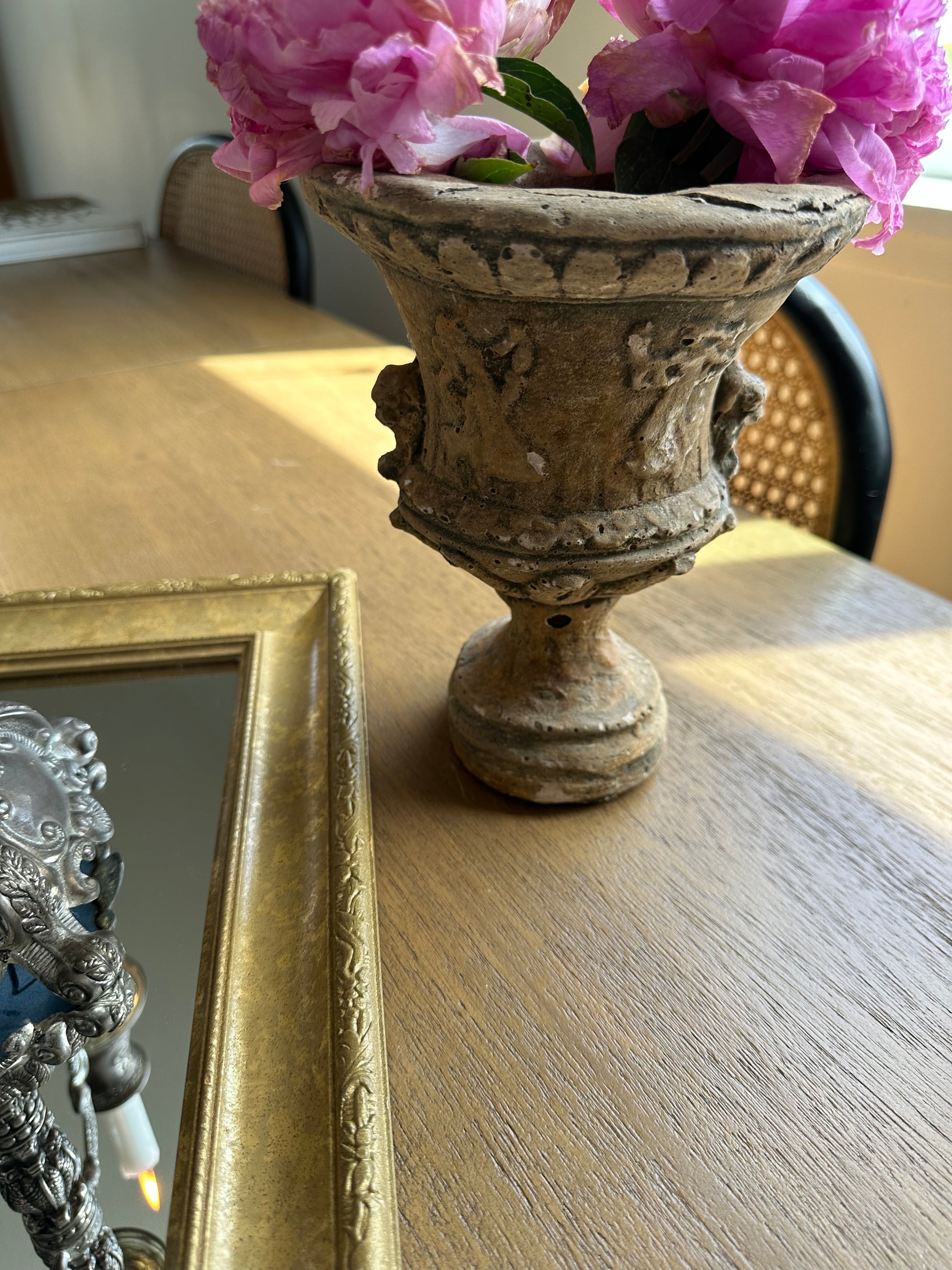 Aged Ceramic Planter