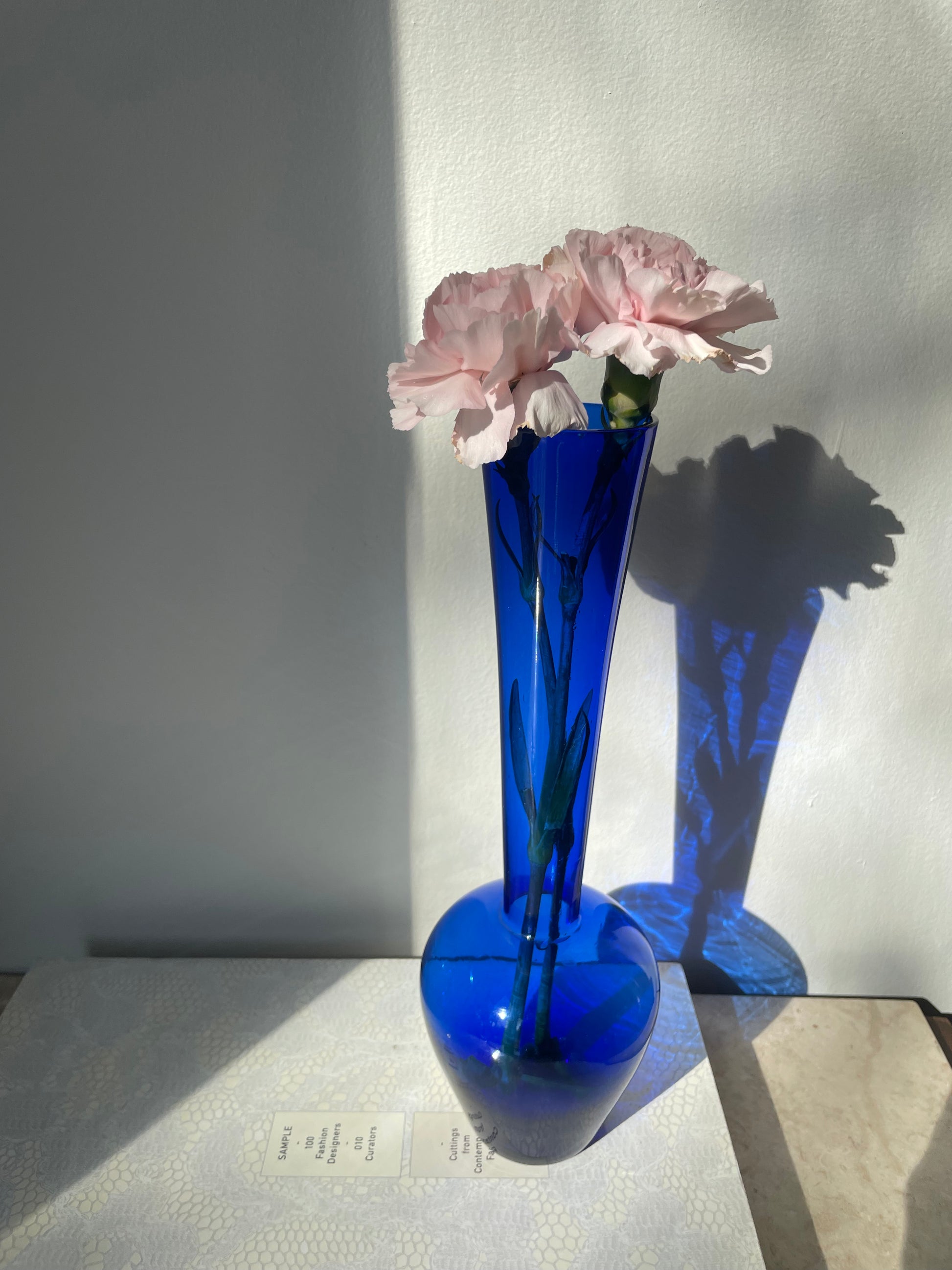 Blue Glass Vase