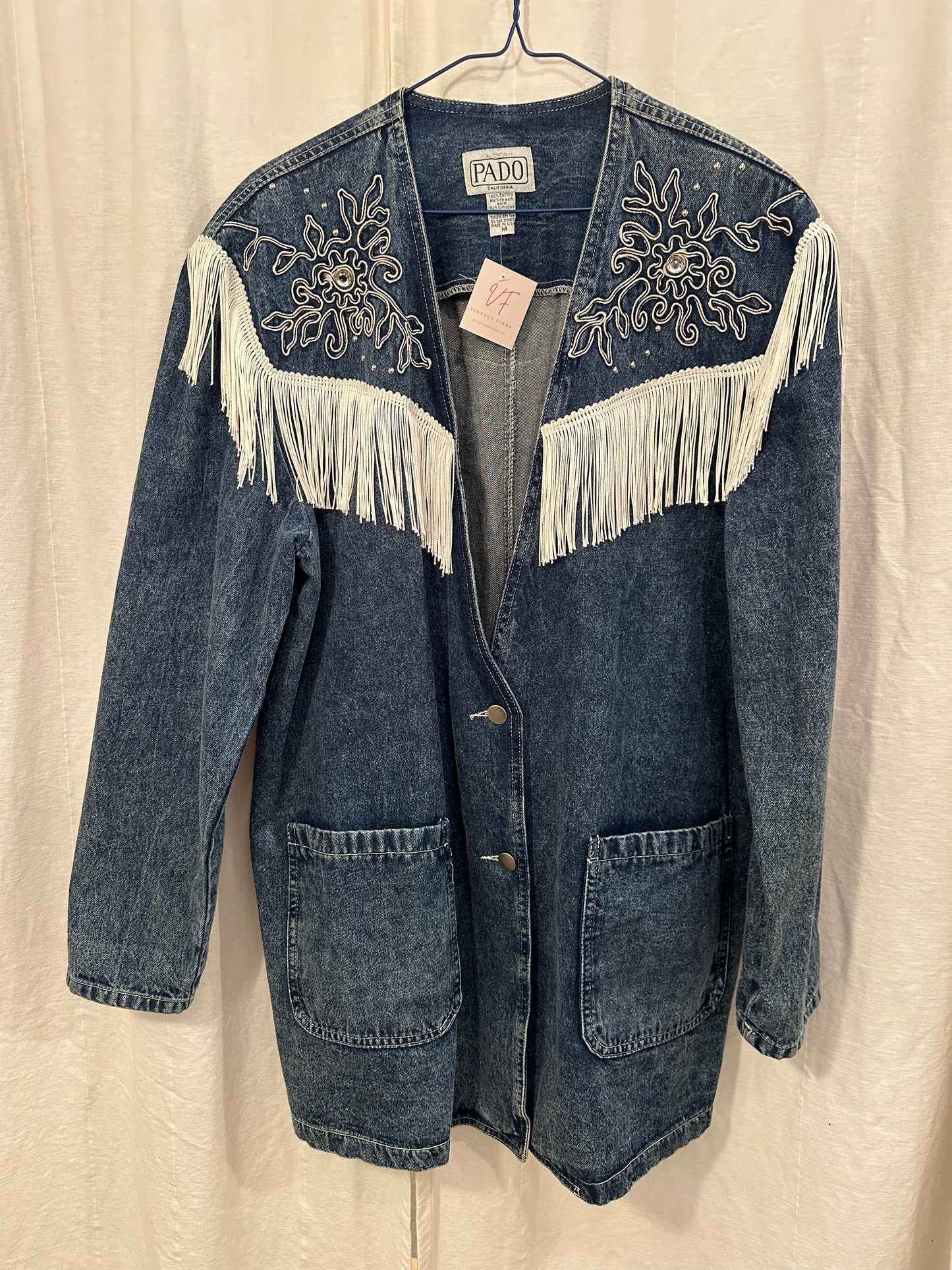 Fringe Denim Jacket