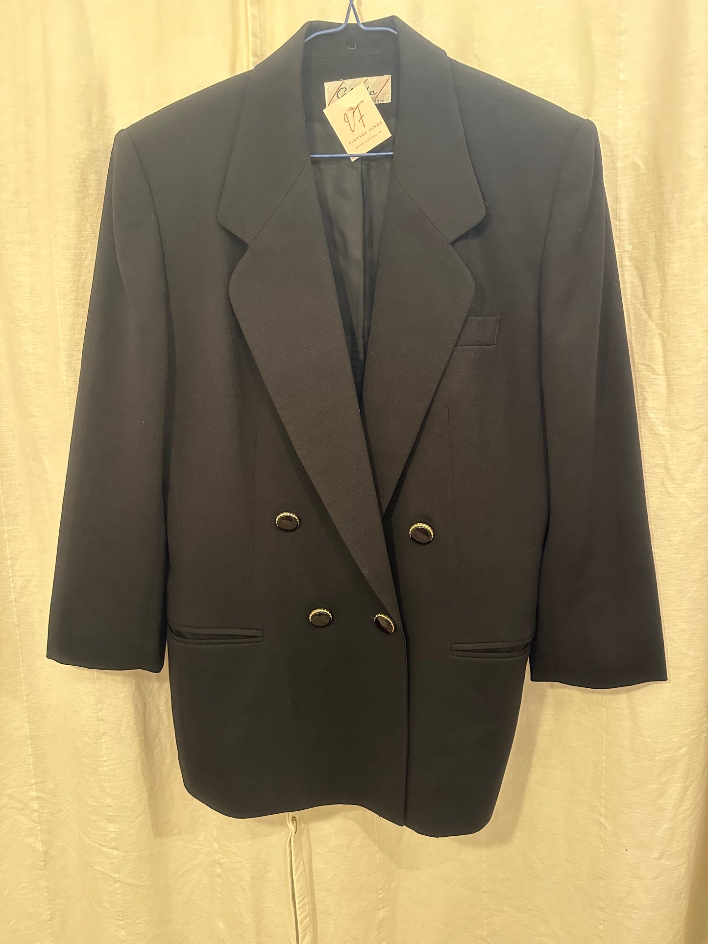 Vintage black blazer