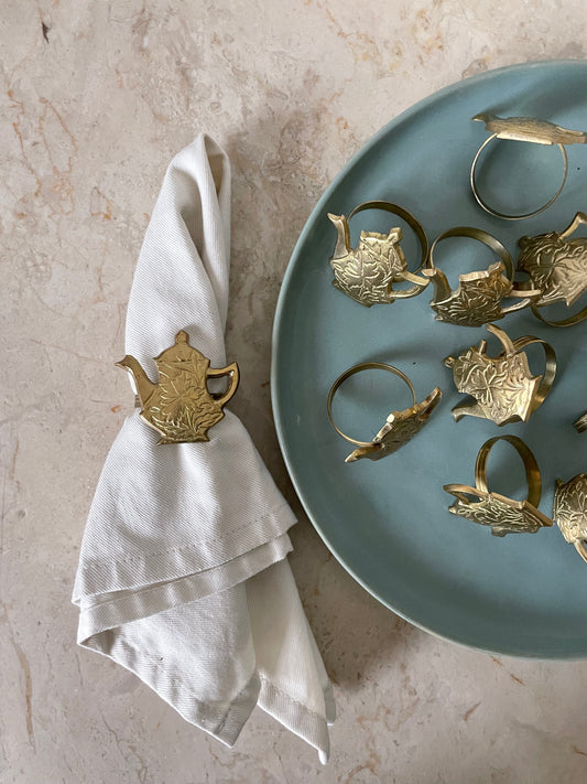 Brass Napkin Rings