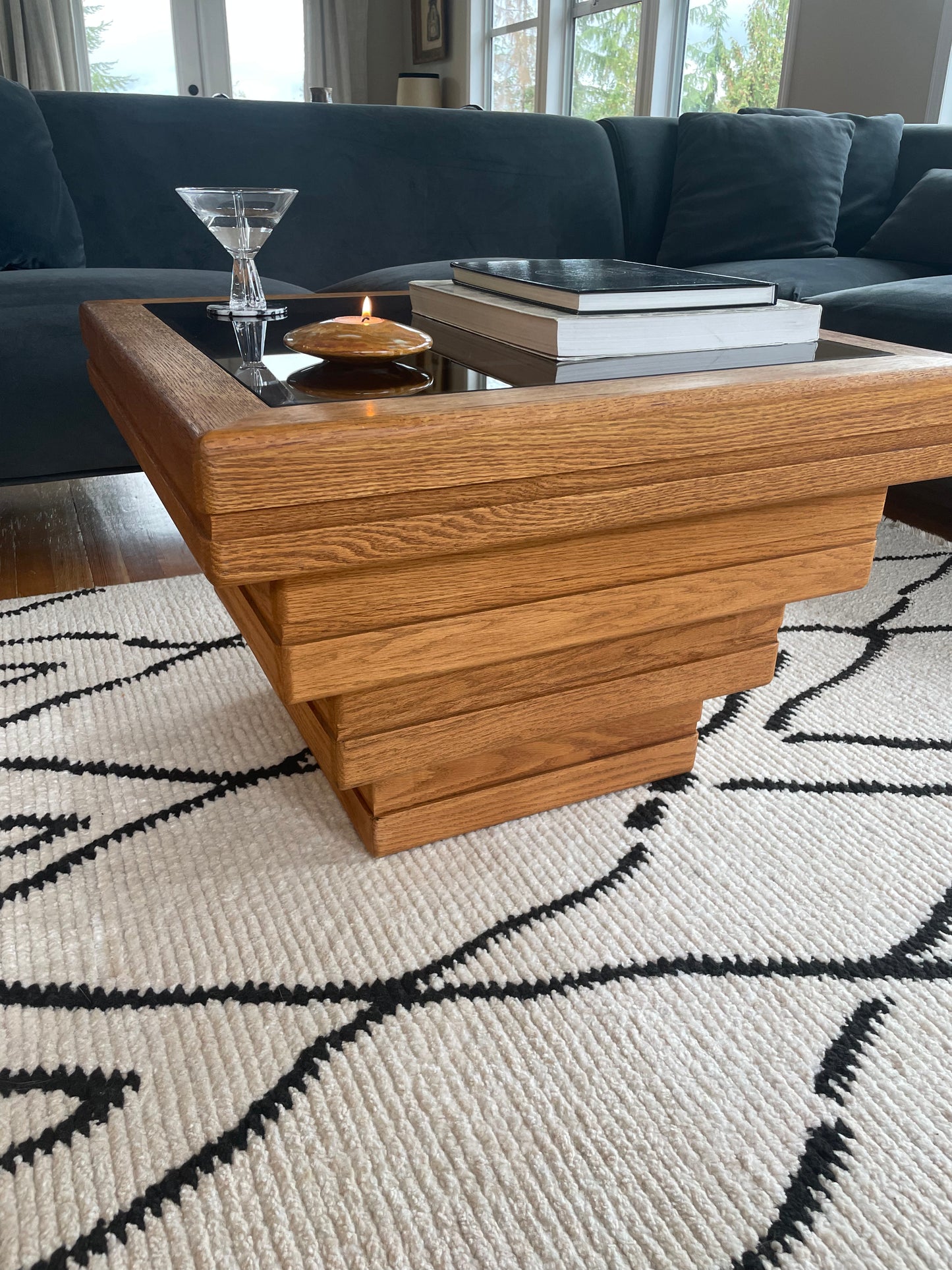 Pyramid coffee table