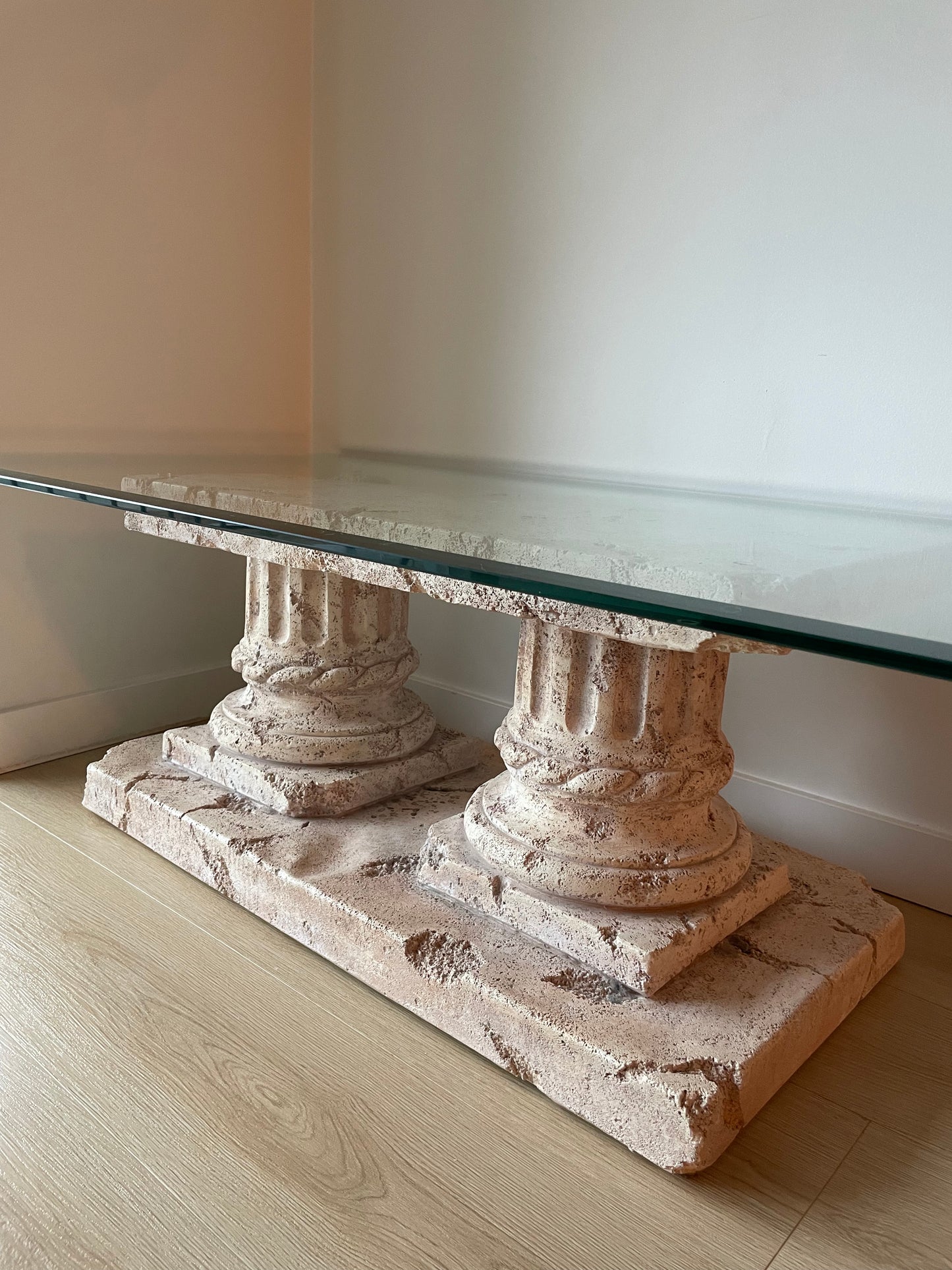 Vintage Greek style coffee table