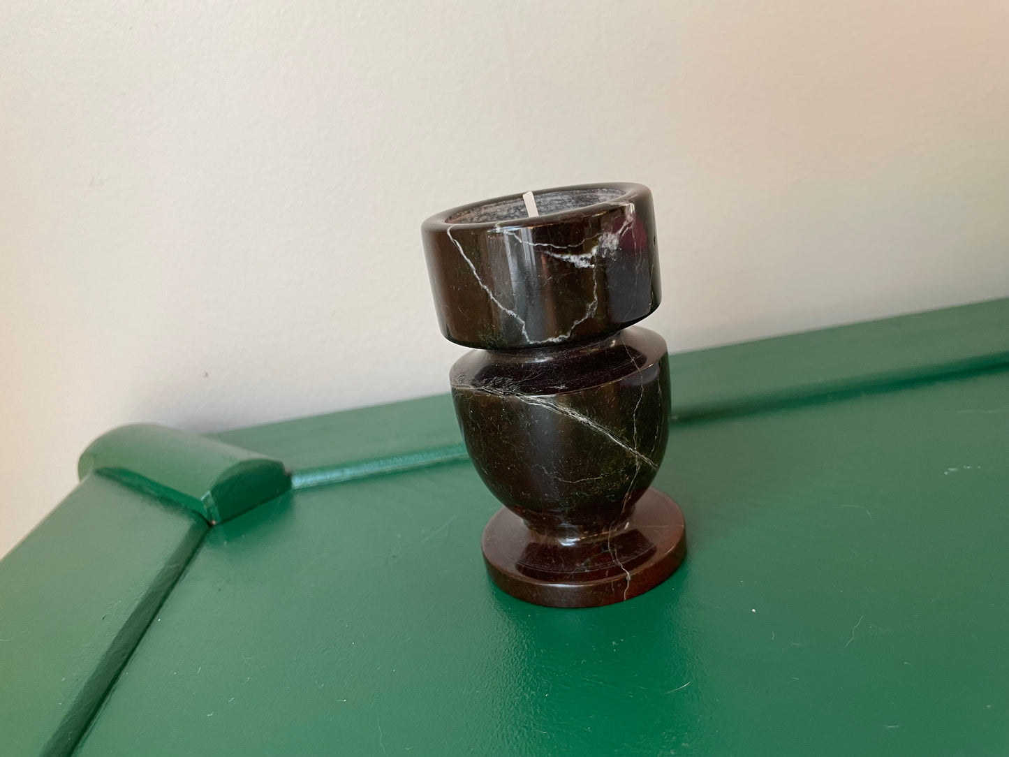 Marble tealight holder