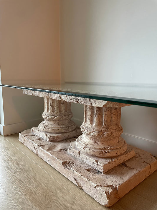 Vintage Greek style coffee table