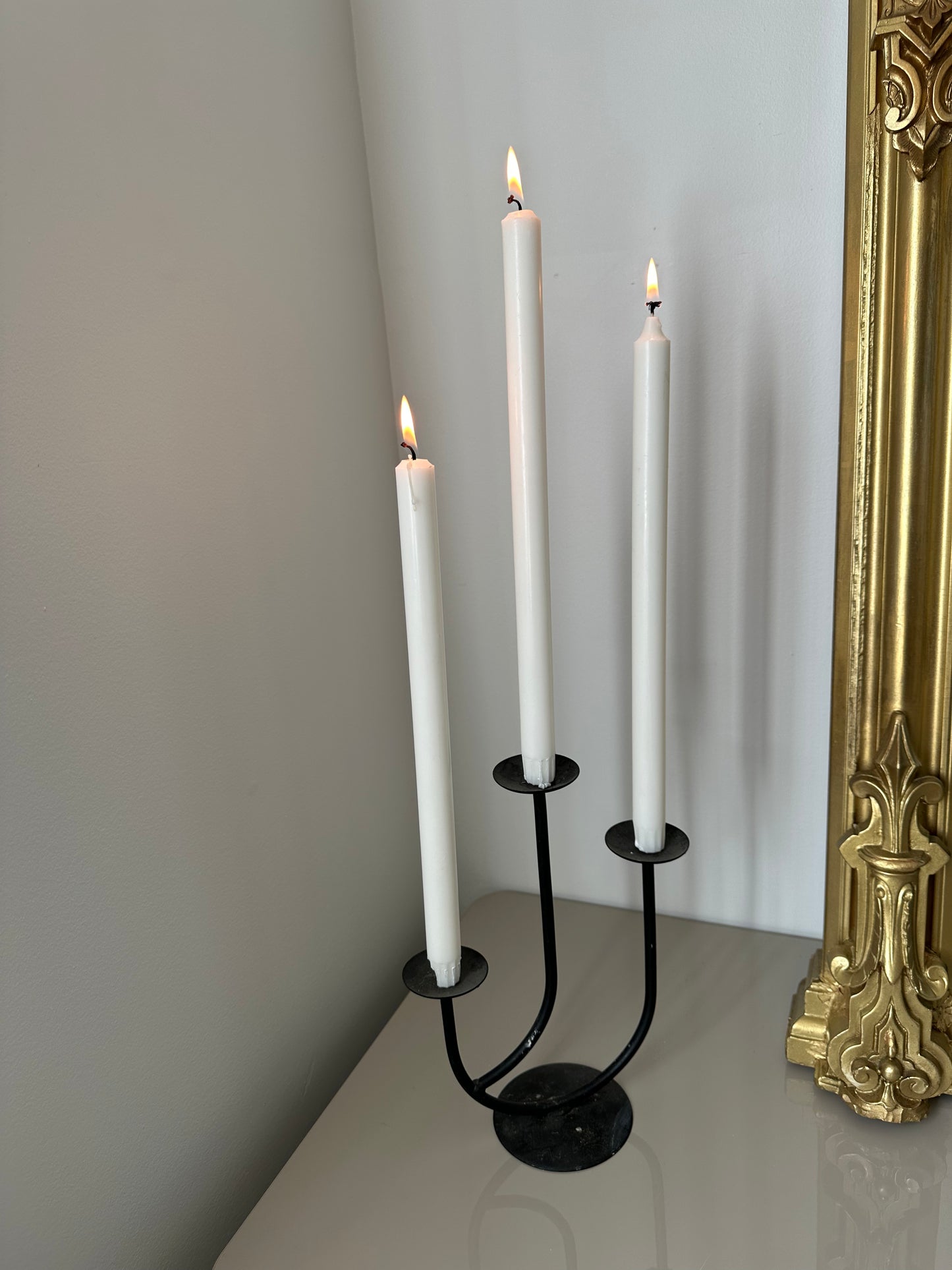 Three Arm Candelabra 