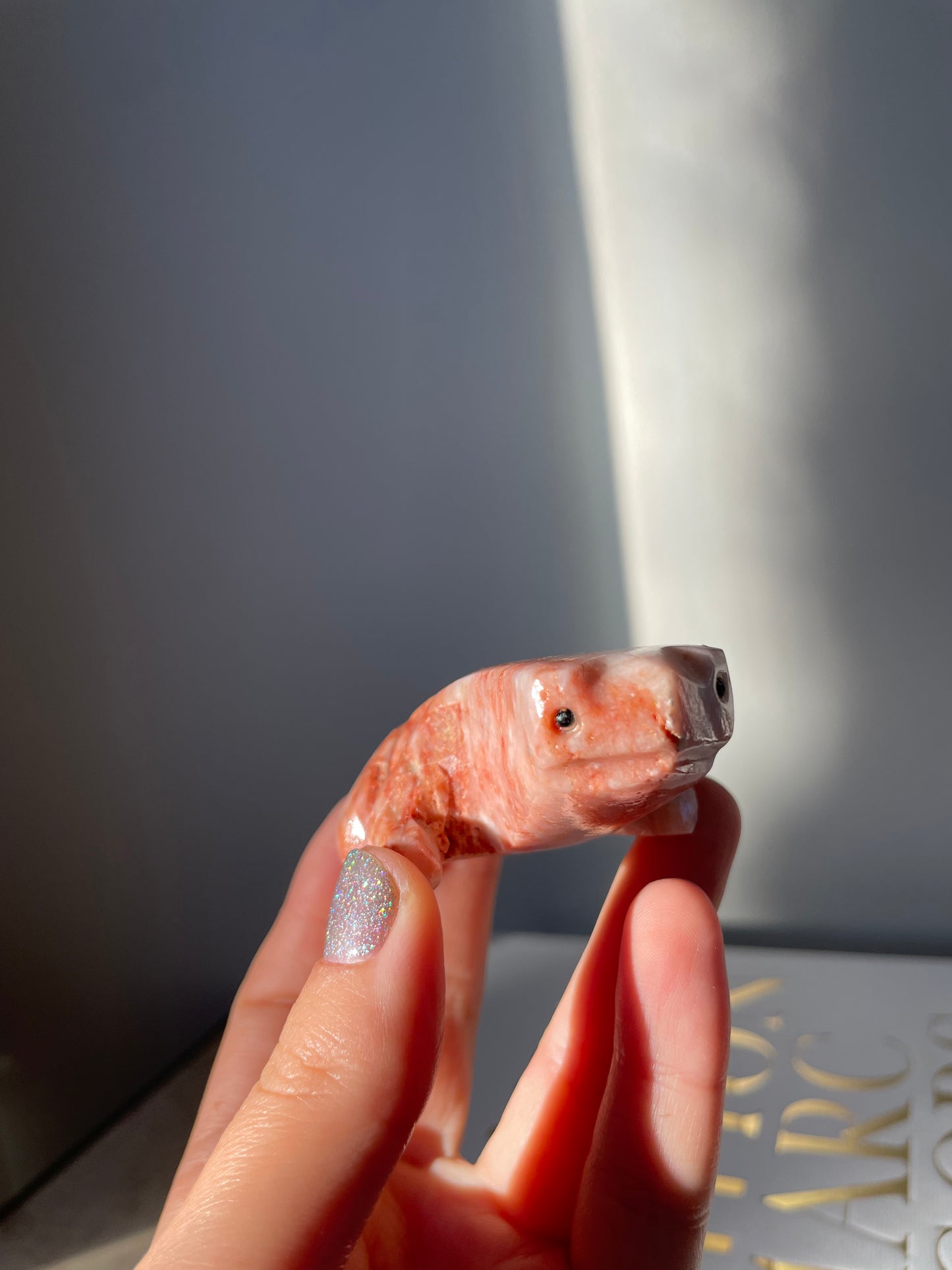 Mini marble frog