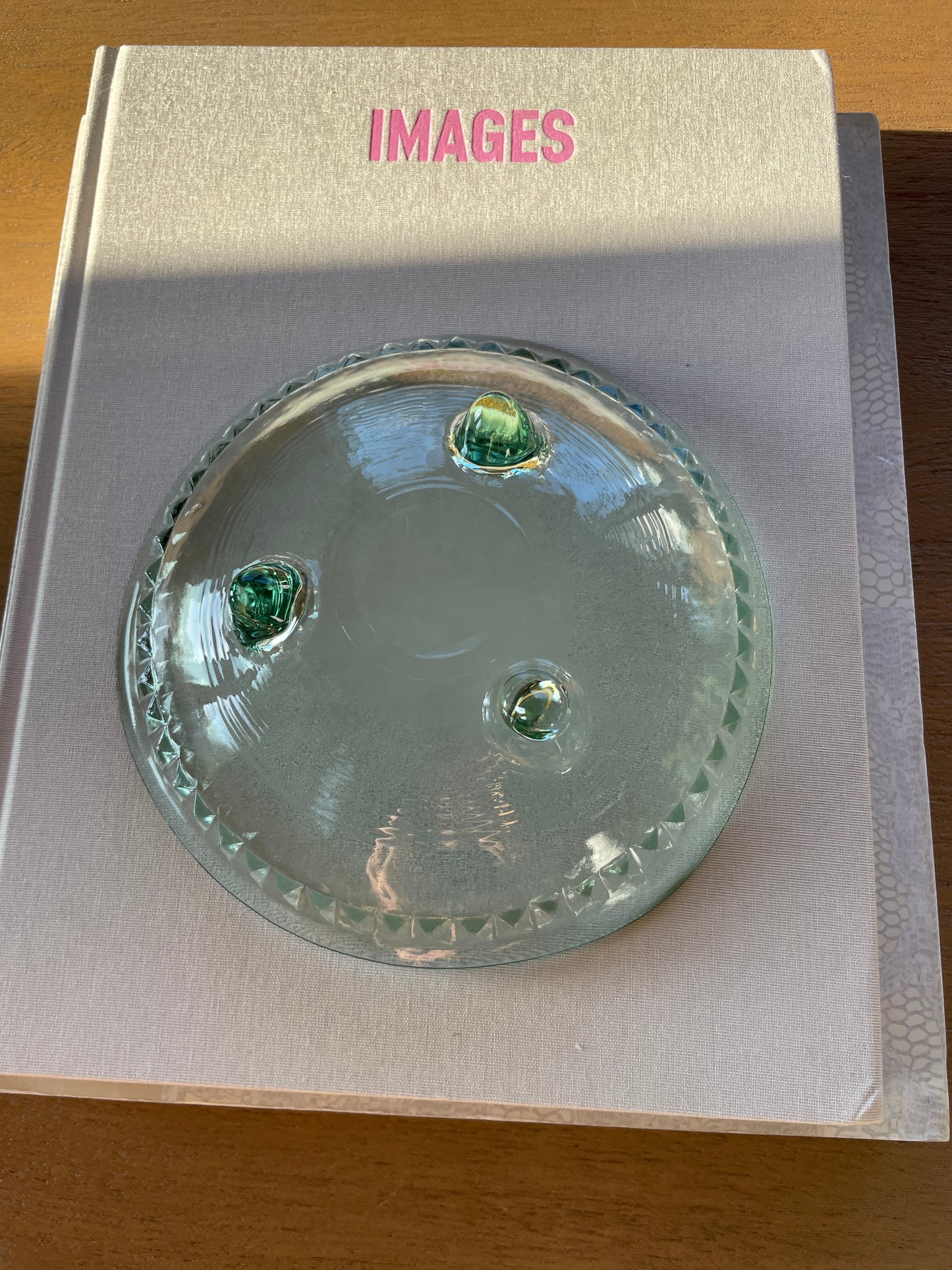 Catchall glass bowl