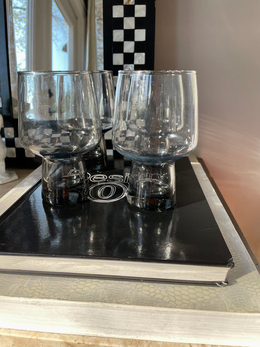 Four glasses