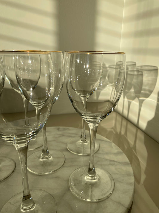 Wine glasses