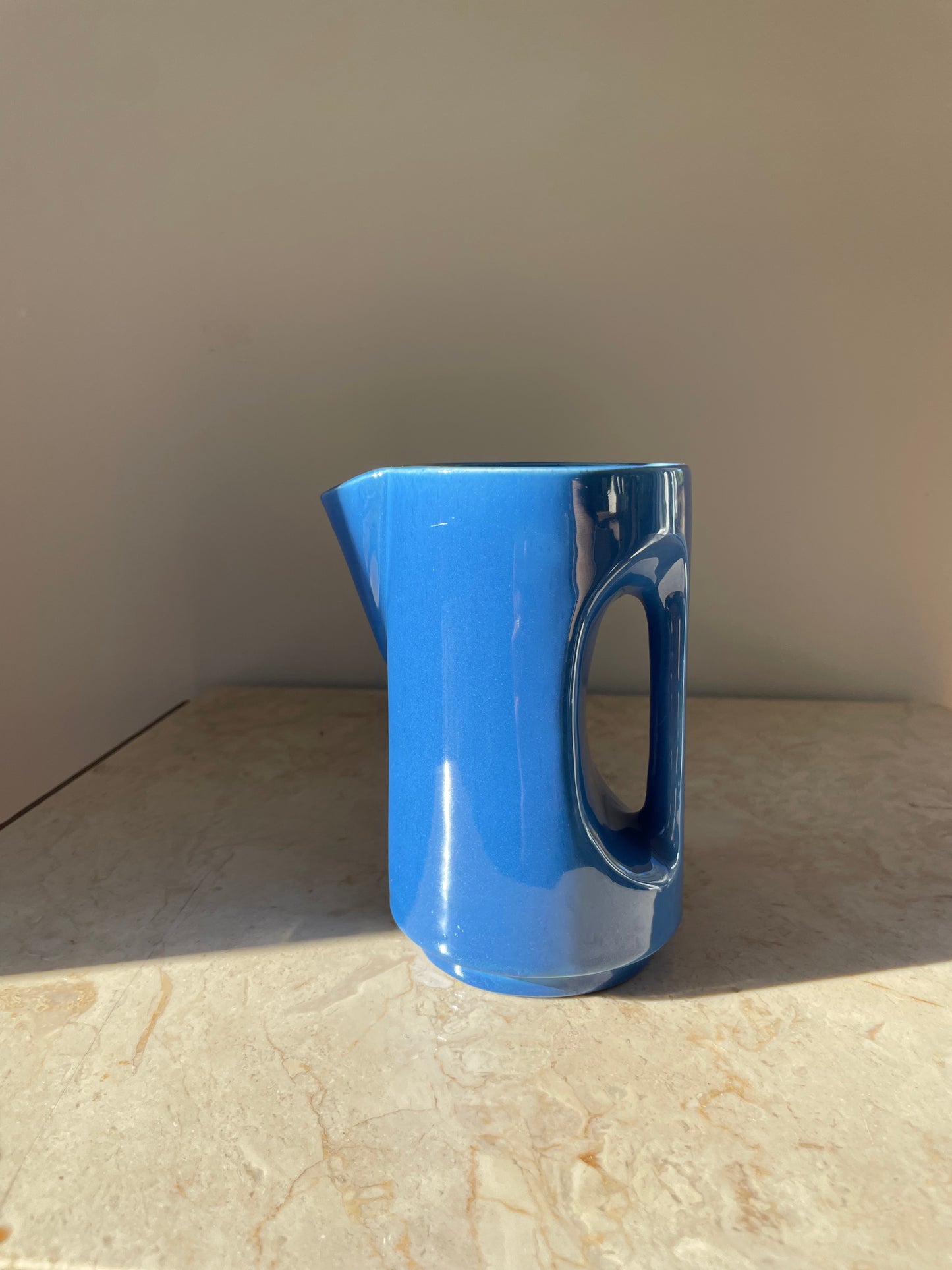 Handmade Blue Pitcher