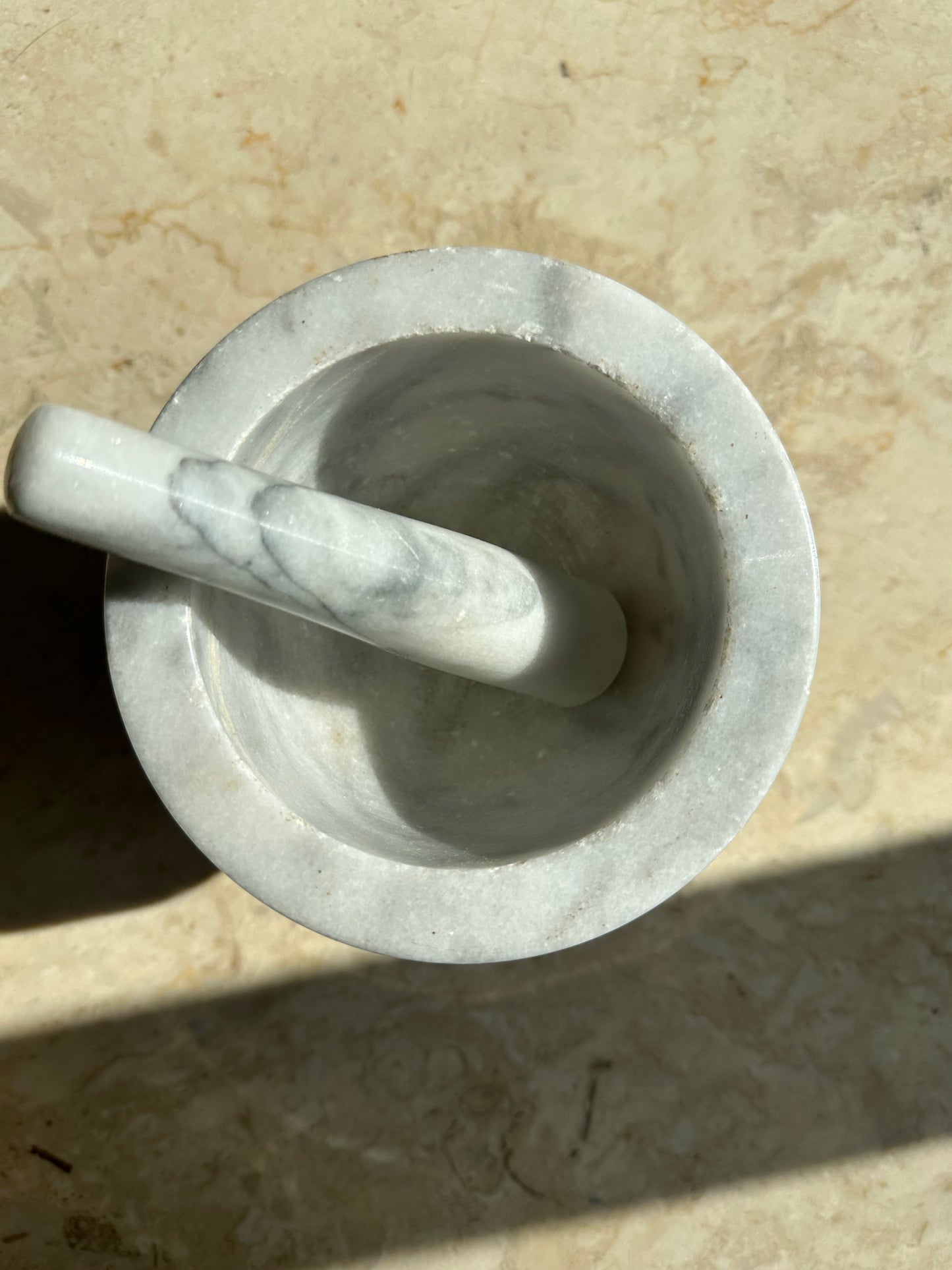 Marble mortar