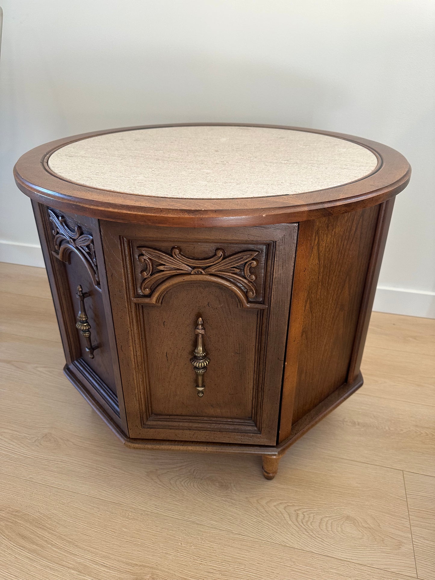 Round Drum Barrel  Side Table