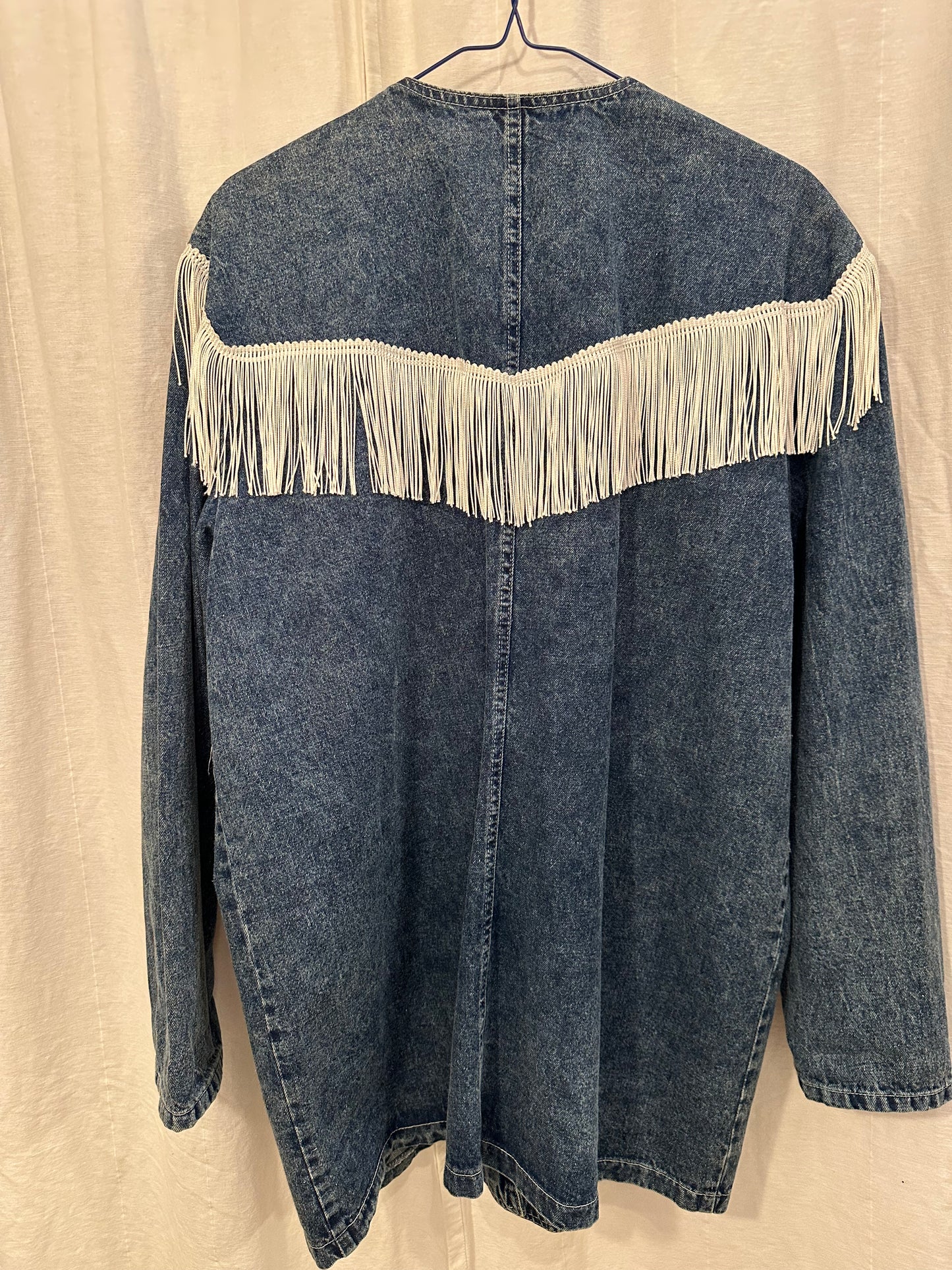 Fringe Denim Jacket