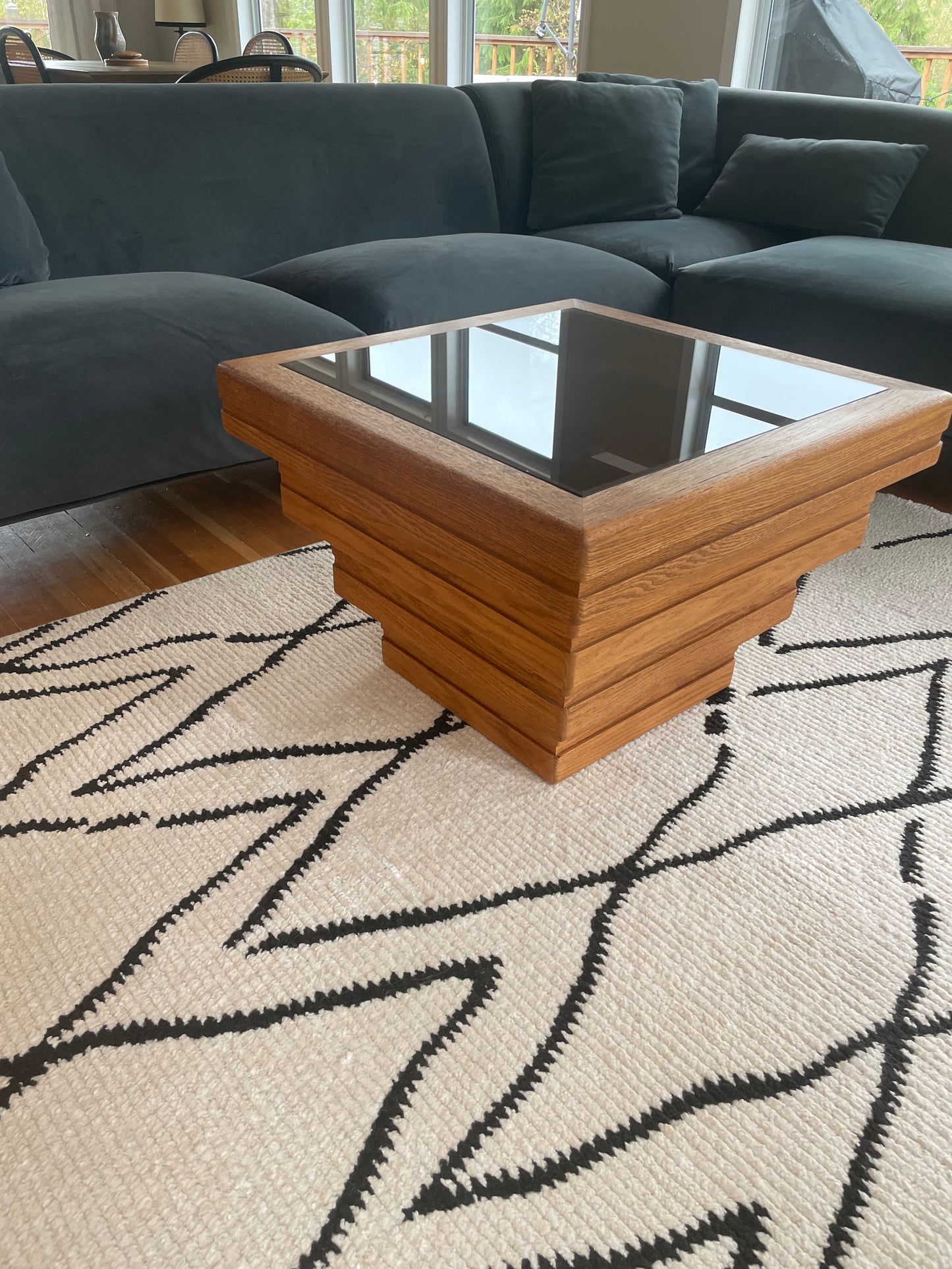 Pyramid coffee table