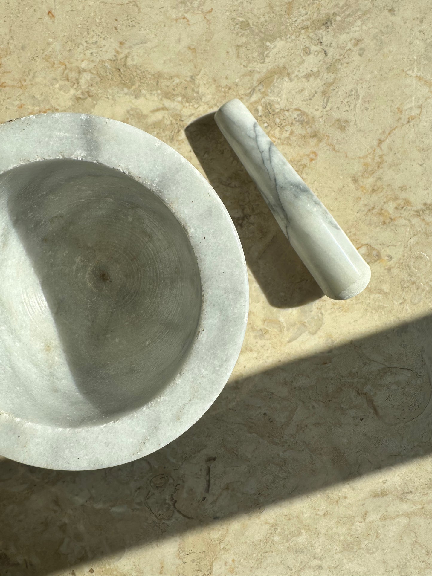 Marble mortar