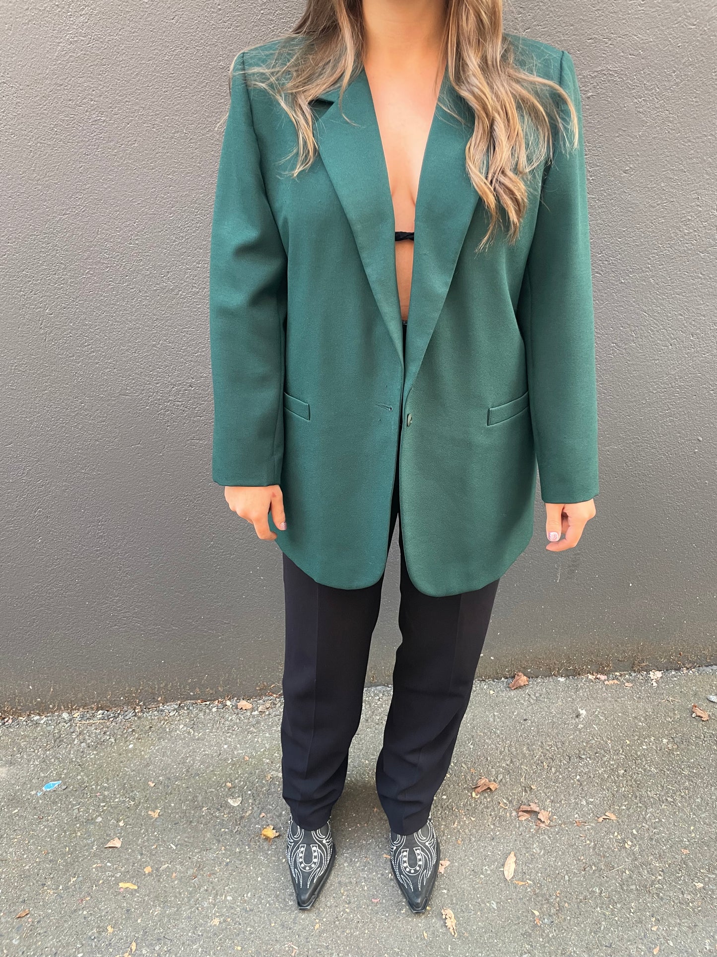 Green Blazer