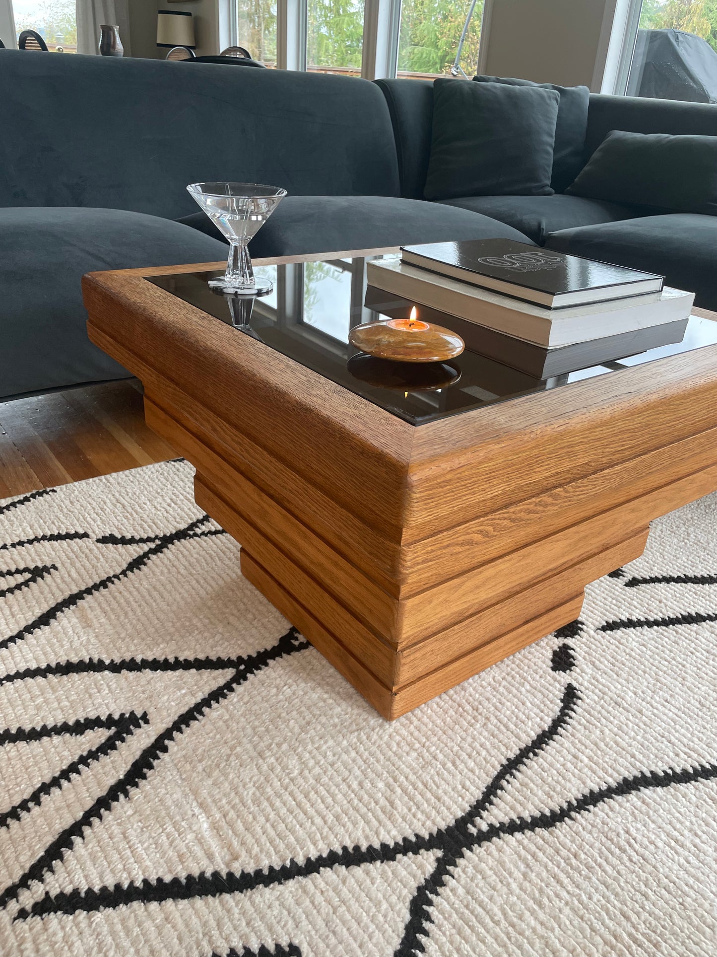 Pyramid coffee table