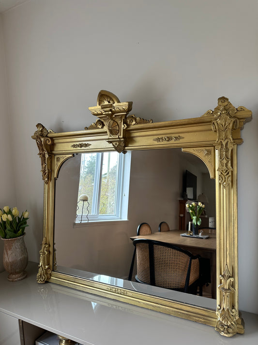 Antique Large Mirror 