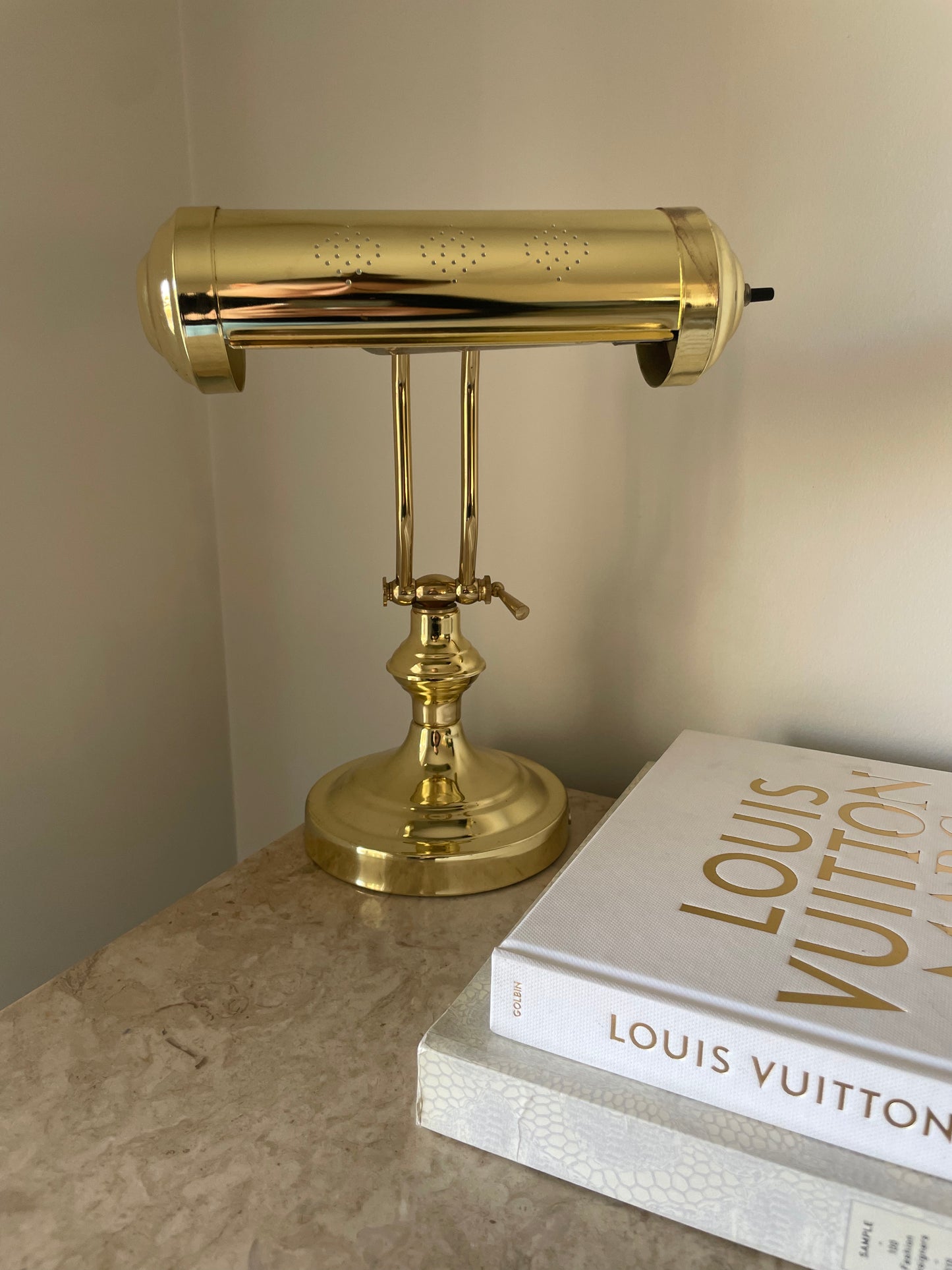 Brass Desk Lamp 