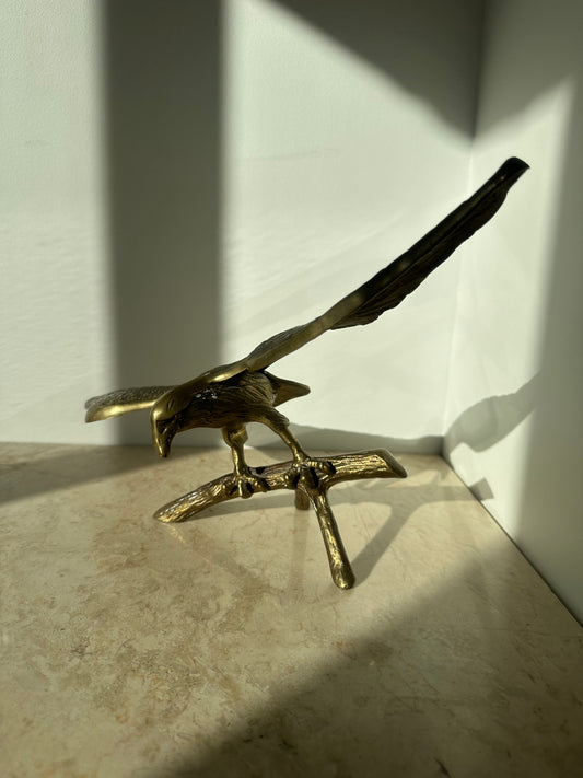 Vintage brass eagle