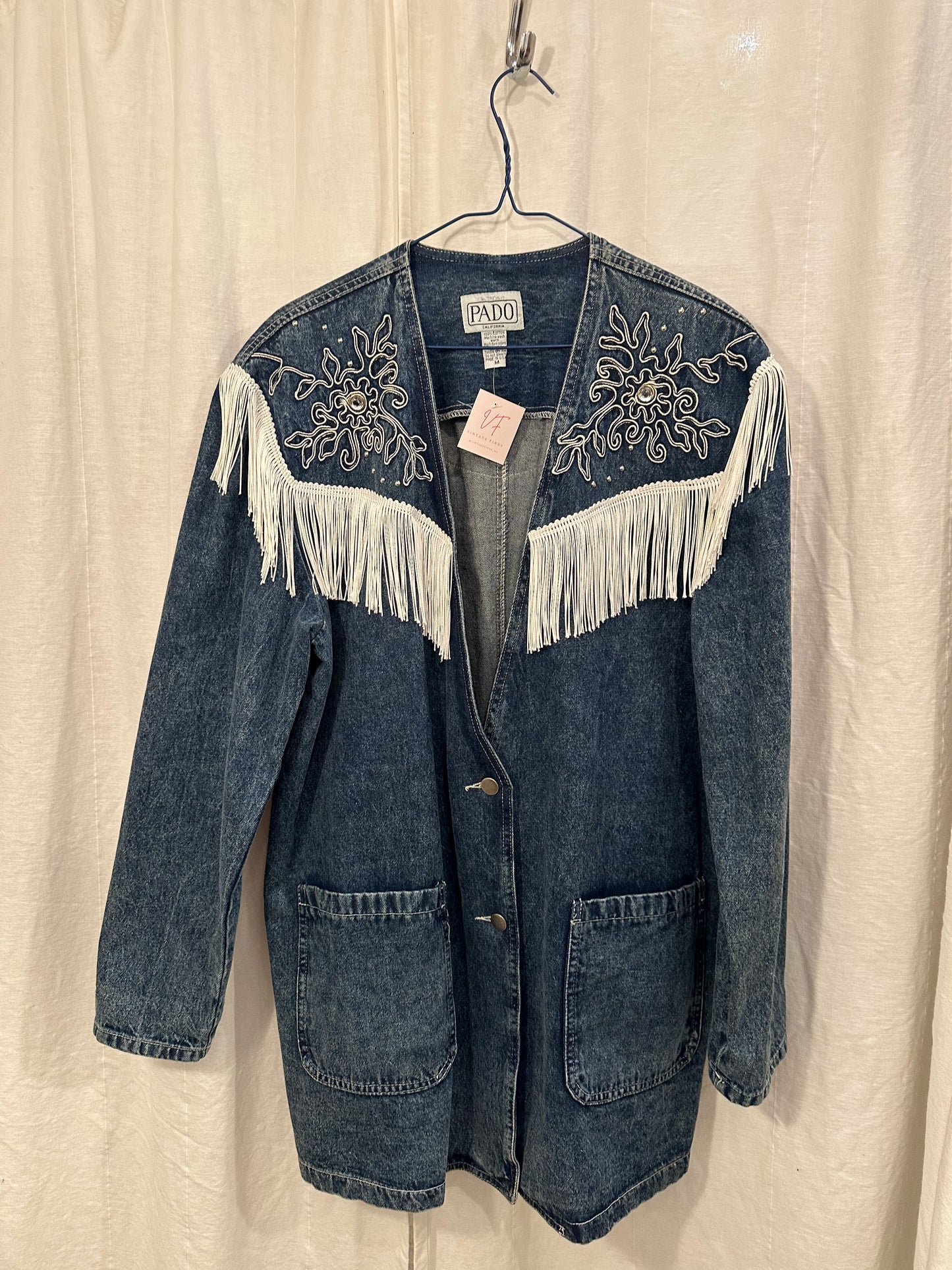 Fringe Denim Jacket