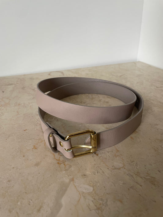 Italian leather belt